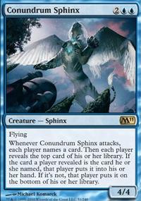 MTG Card: Conundrum Sphinx