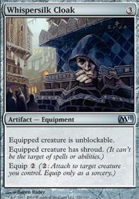 MTG Card: Whispersilk Cloak
