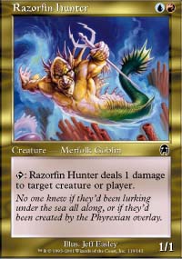 MTG Card: Razorfin Hunter