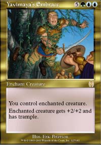 MTG Card: Yavimaya's Embrace