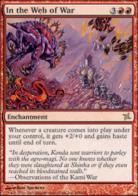 MTG Card: In the Web of War
