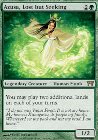 MTG Card: Azusa, Lost but Seeking