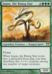 MTG Card: Jugan, the Rising Star