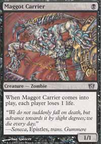 MTG Card: Maggot Carrier
