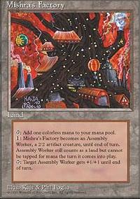 MTG Card: Mishra's Factory