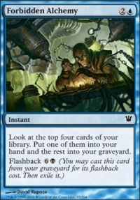 MTG Card: Forbidden Alchemy