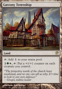 MTG Card: Gavony Township