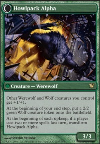 MTG Card: Howlpack Alpha