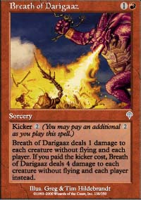 MTG Card: Breath of Darigaaz