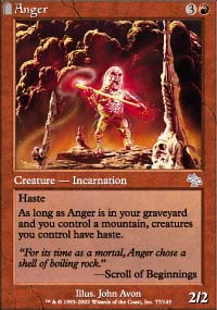 MTG Card: Anger