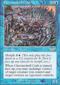 MTG Card: Chromeshell Crab