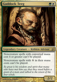 MTG Card: Gaddock Teeg