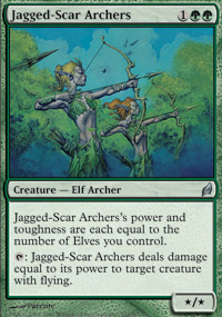 MTG Card: Jagged-Scar Archers