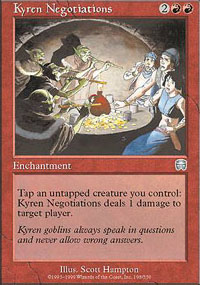 MTG Card: Kyren Negotiations