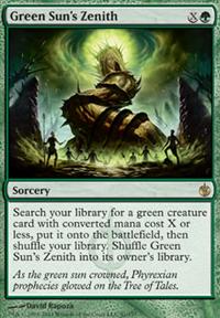 MTG Card: Green Sun's Zenith 