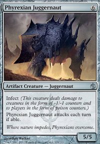 MTG Card: Phyrexian Juggernaut 