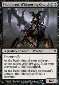 MTG Card: Sheoldred, Whispering One