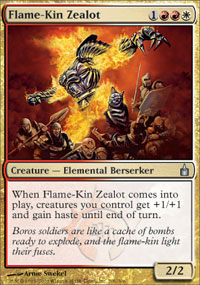 MTG Card: Flame-Kin Zealot