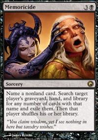 MTG Card: Memoricide