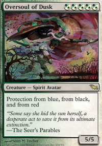 Oversoul of Dusk (Shadowmoor MTG Card) Oversoul of Dusk (Shadowmoor MTG Card)