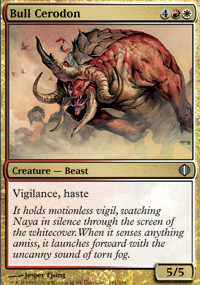 MTG Card: Bull Cerodon