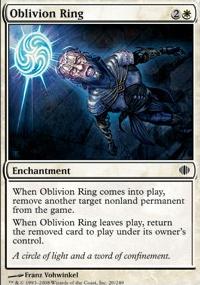 MTG Card: Oblivion Ring