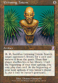 MTG Card: Grinning Totem