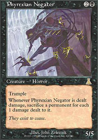 MTG Card: Phyrexian Negator