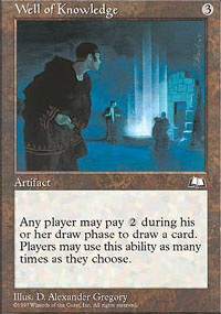 MTG Card: Well of Knowledge