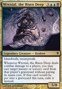 MTG Card: Wrexial, the Risen Deep